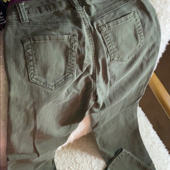 Dark Green Pants - Picture 3 of 3